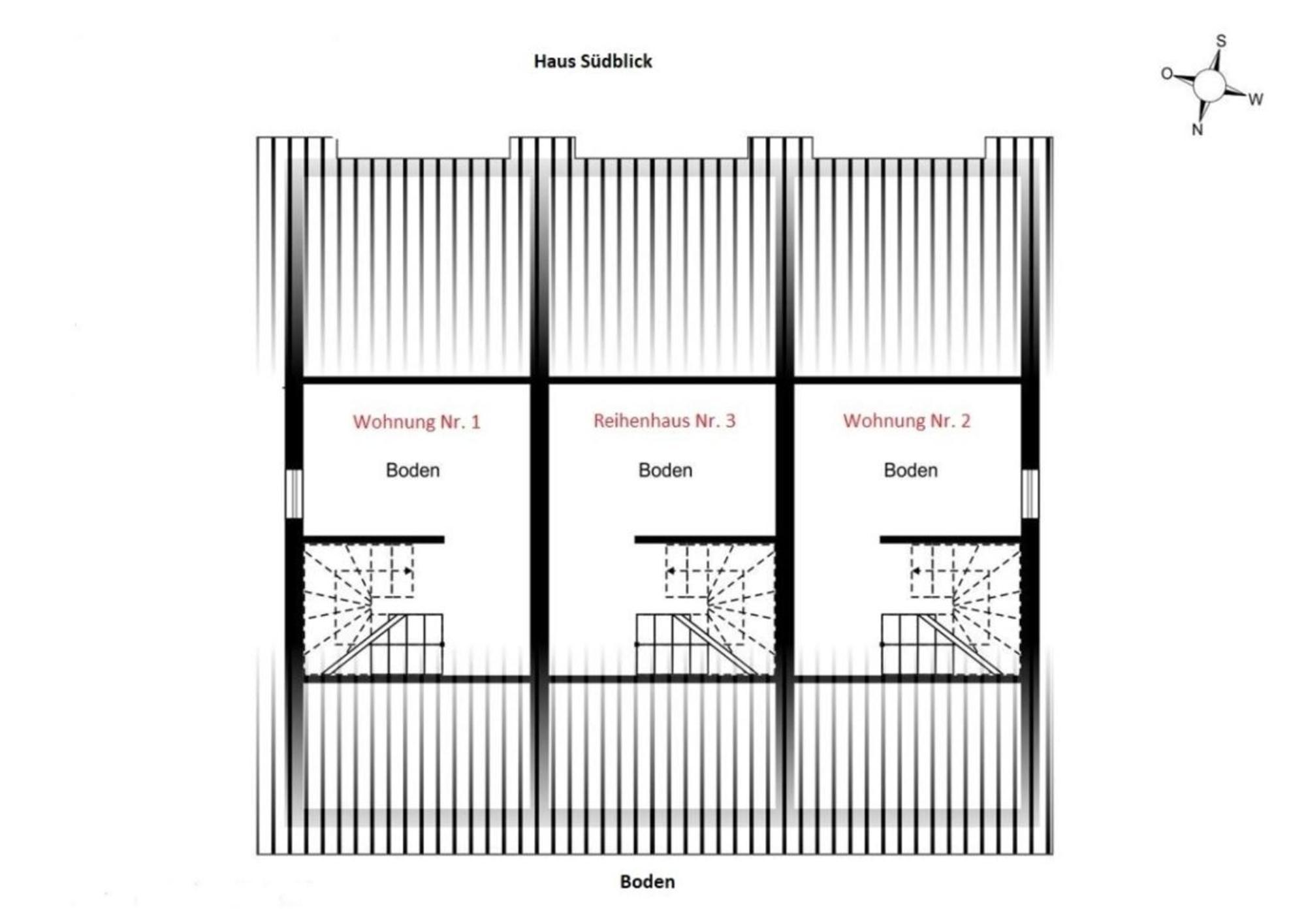 Haus Suedblick, Nr 2 Apartamento Werdum Exterior foto