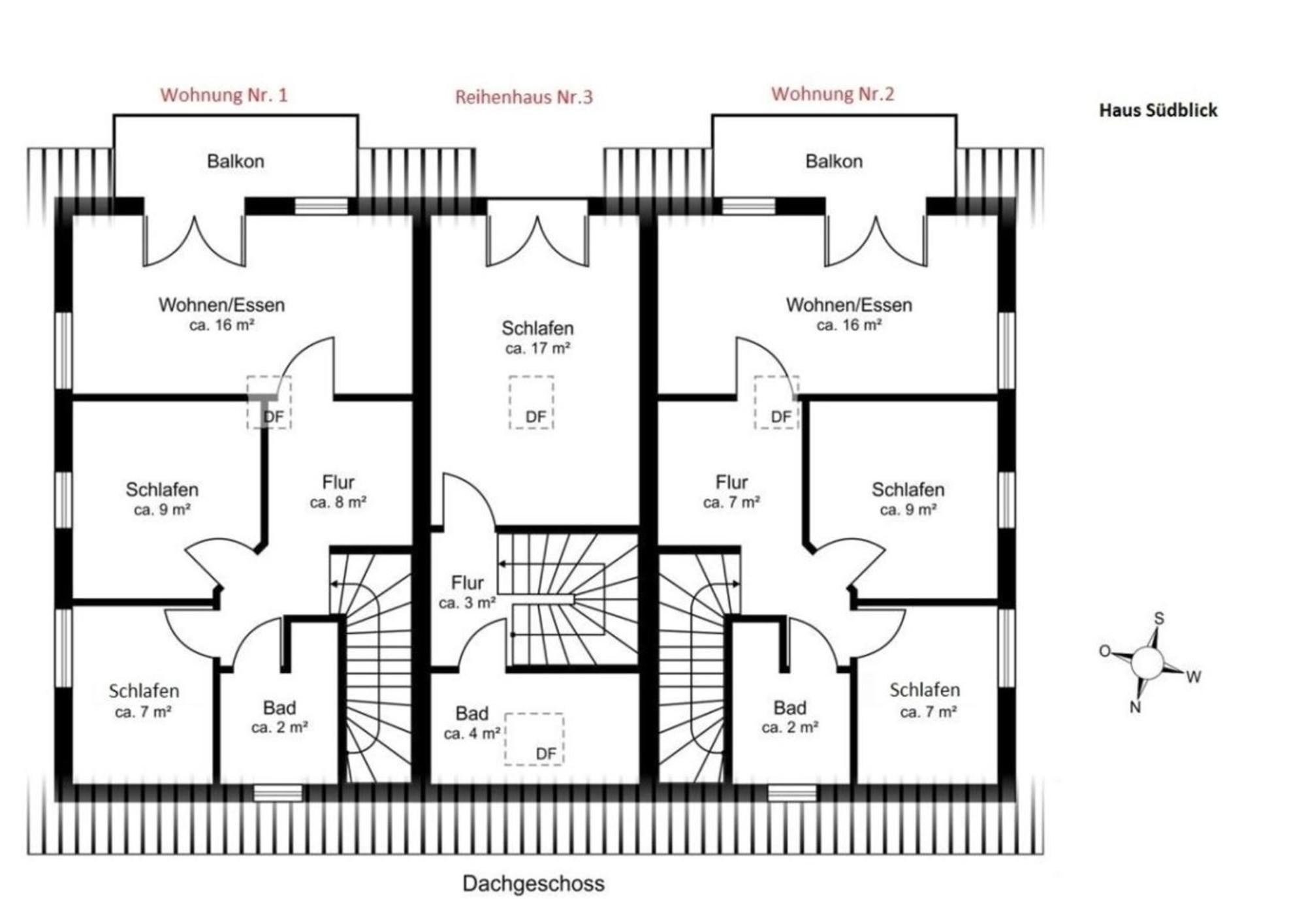 Haus Suedblick, Nr 2 Apartamento Werdum Exterior foto